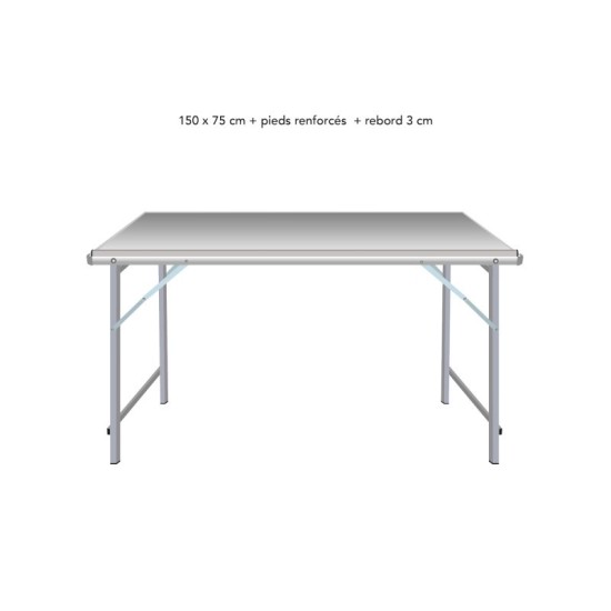 Table droite déclinable – Table de marché primeur | Matériel Forain