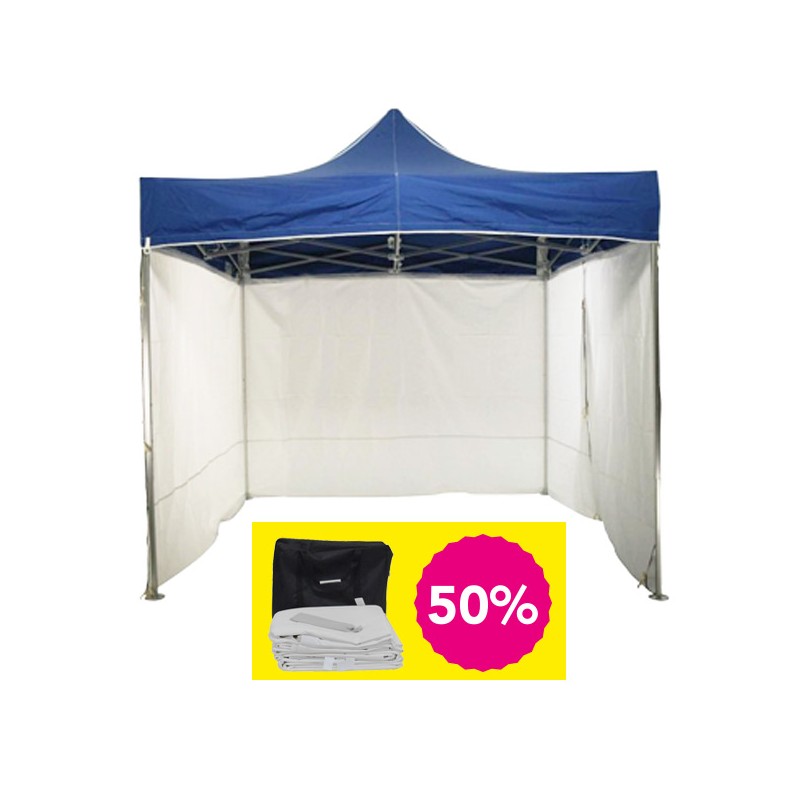 Pack Inès : Tente 2x2 mètres + 4 rideaux PACK001 Accueil Pack Inès : Tente 2x2 mètres + 4 rideaux PACK001 Accueil
