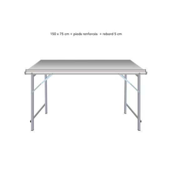 Table droite déclinable – Table de marché primeur | Matériel Forain