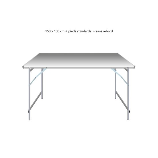 Table droite déclinable – Table de marché primeur | Matériel Forain