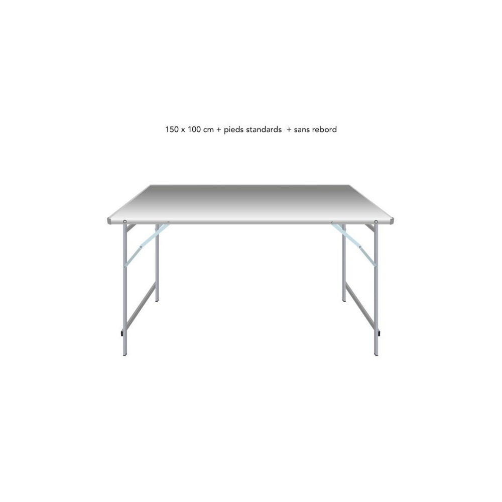 Table droite déclinable – Table de marché primeur | Matériel Forain