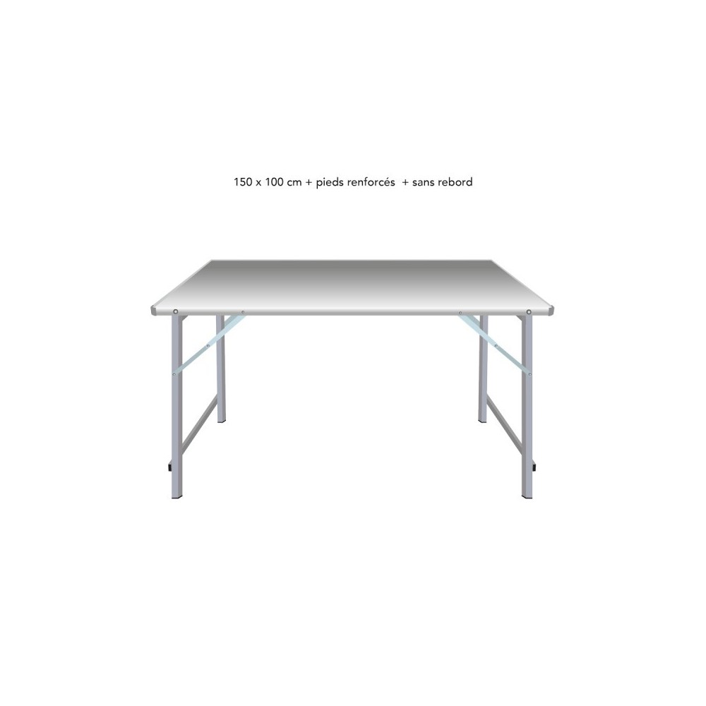 Table droite déclinable – Table de marché primeur | Matériel Forain