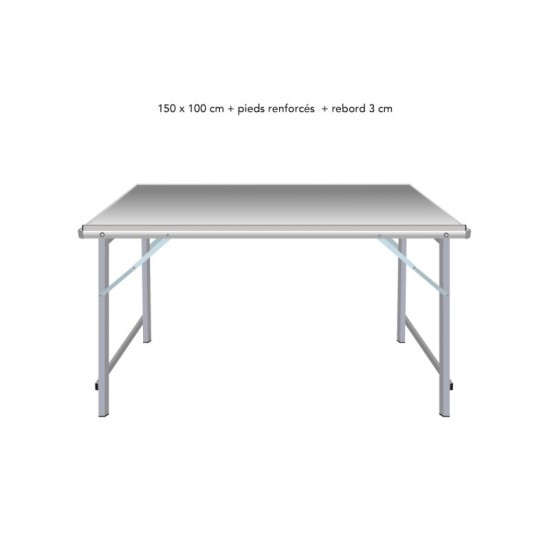 Table droite déclinable – Table de marché primeur | Matériel Forain