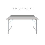 Table droite déclinable – Table de marché primeur | Matériel Forain
