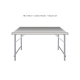 Table droite déclinable – Table de marché primeur | Matériel Forain
