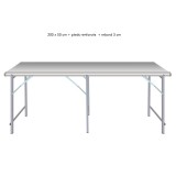 Table droite déclinable – Table de marché primeur | Matériel Forain