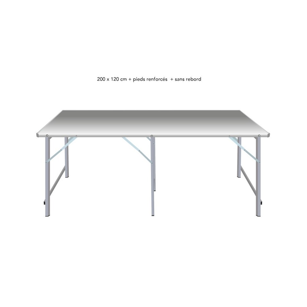 Table droite déclinable – Table de marché primeur | Matériel Forain