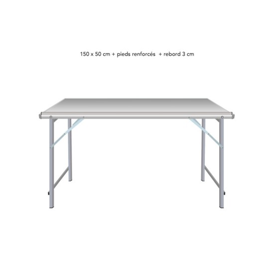 Table droite déclinable – Table de marché primeur | Matériel Forain