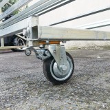 Porte cagettes 3 étages à roulettes double - Etalage | Matériel Forain