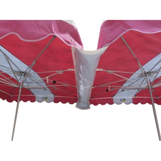 Customizable plastic parasol gutter – Parasols | Matériel Forain