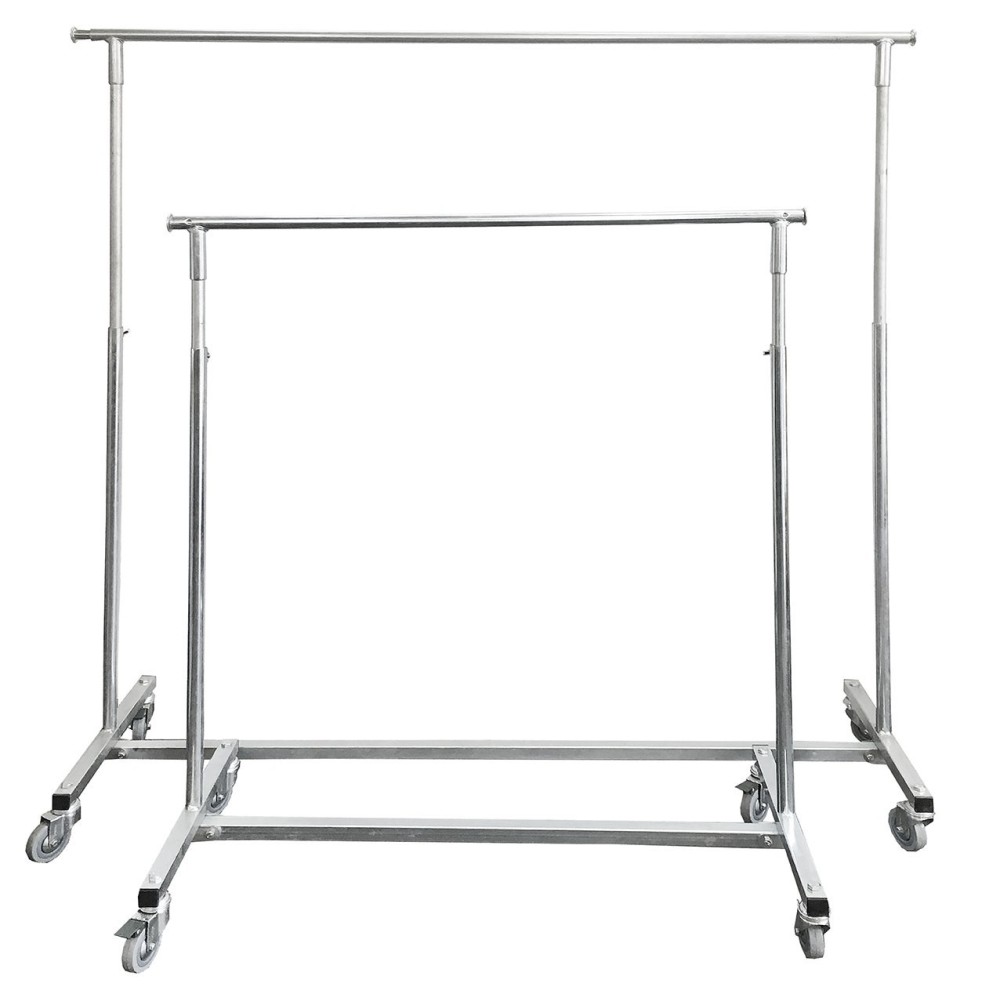 Customizable long folding garment rack – Displays | Matériel Forain