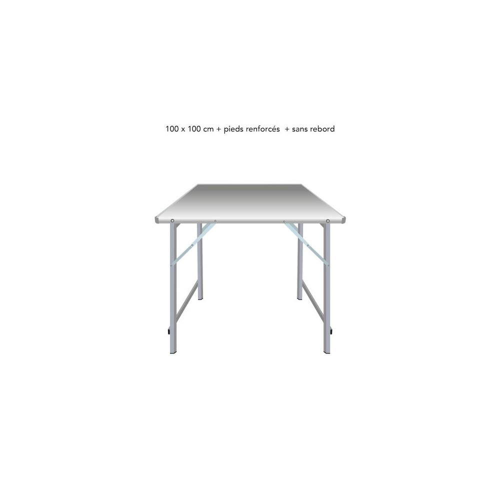 Table droite déclinable – Table de marché primeur | Matériel Forain