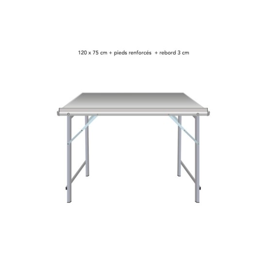Table droite déclinable – Table de marché primeur | Matériel Forain