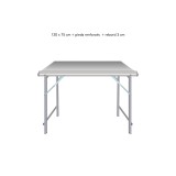 Table droite déclinable – Table de marché primeur | Matériel Forain