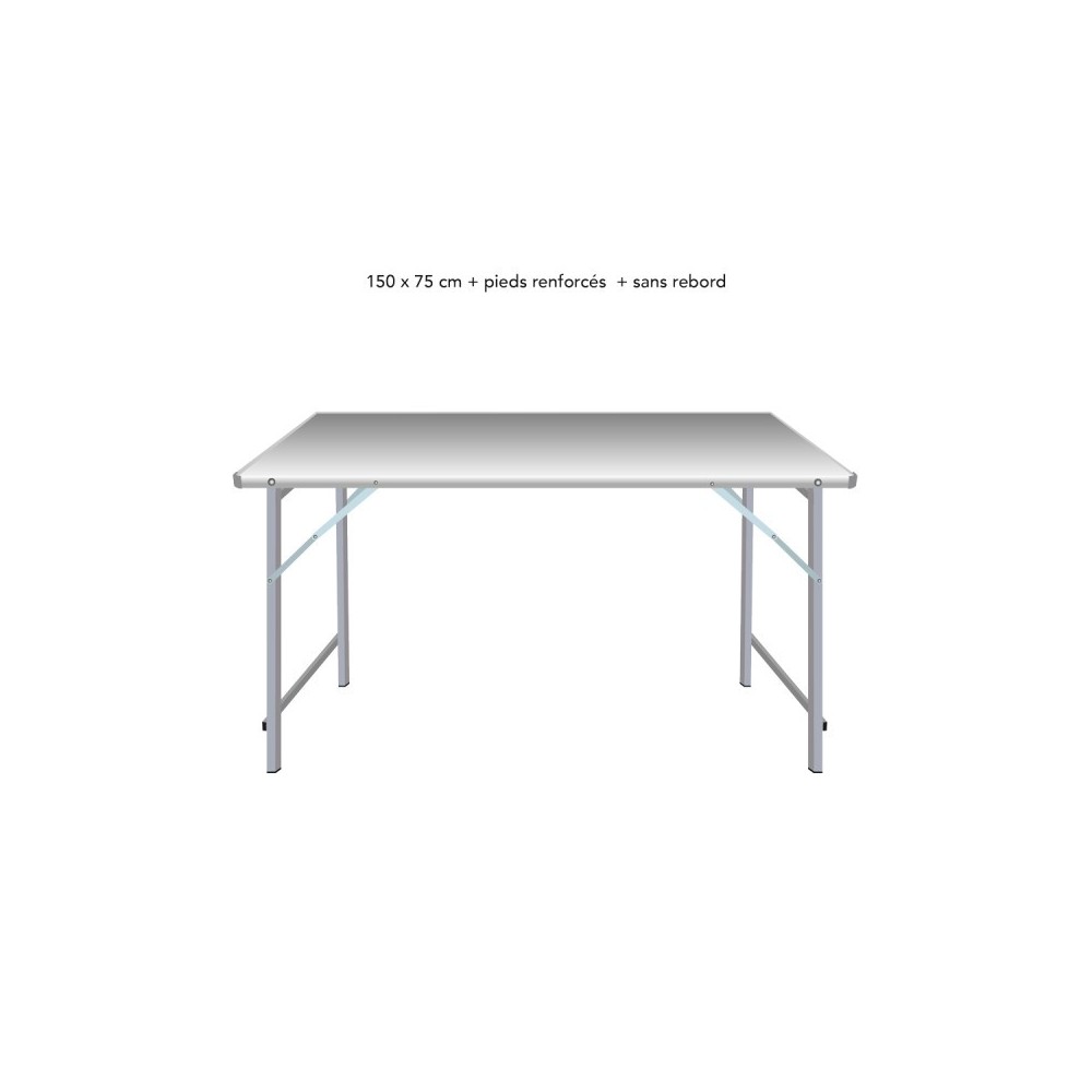 Table droite déclinable – Table de marché primeur | Matériel Forain
