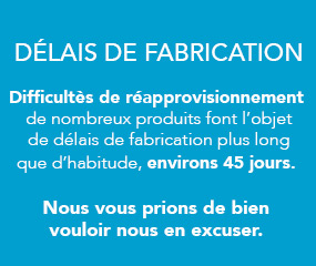Délais de livraison